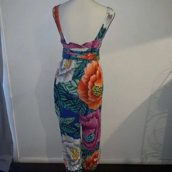 Mara Hoffman Colorful Floral Jumpsuit - Picture 9 of 9